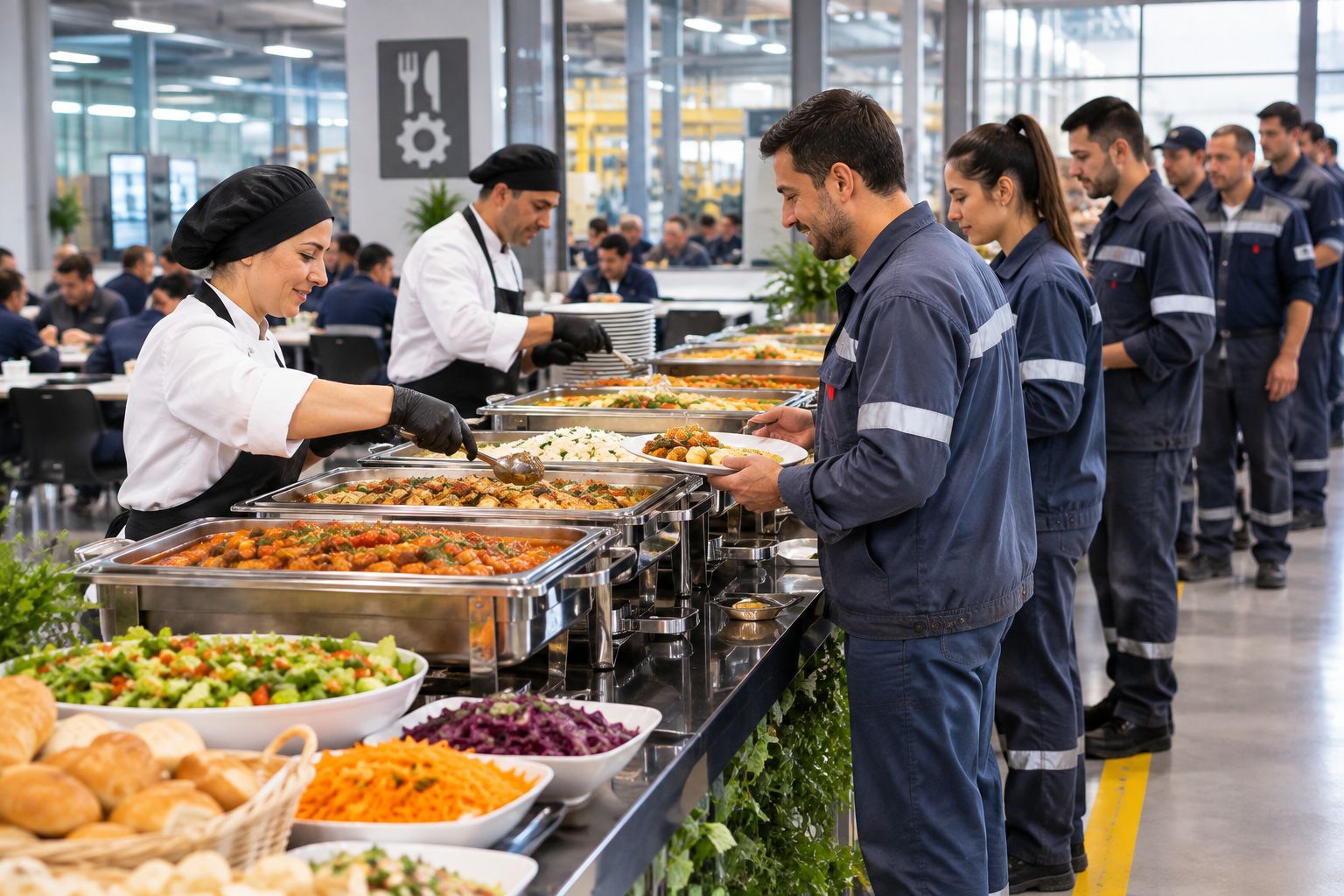 Gaziantep fabrika catering hizmeti - Pınar Catering