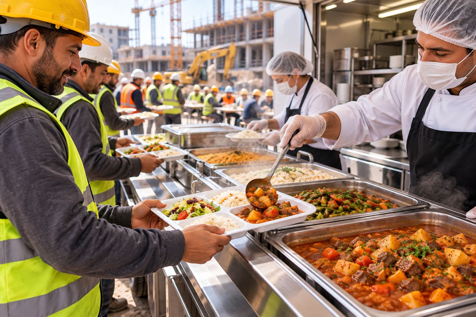 Gaziantep şantiye yemeği - Pınar Catering